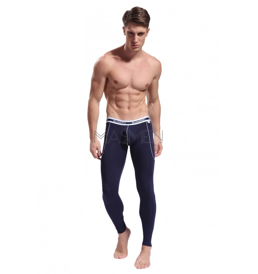 NovaVue Men's Bamboo Viscose Soft Thermal Long Johns Pajama Pants - Relaxed Fit S-5XL